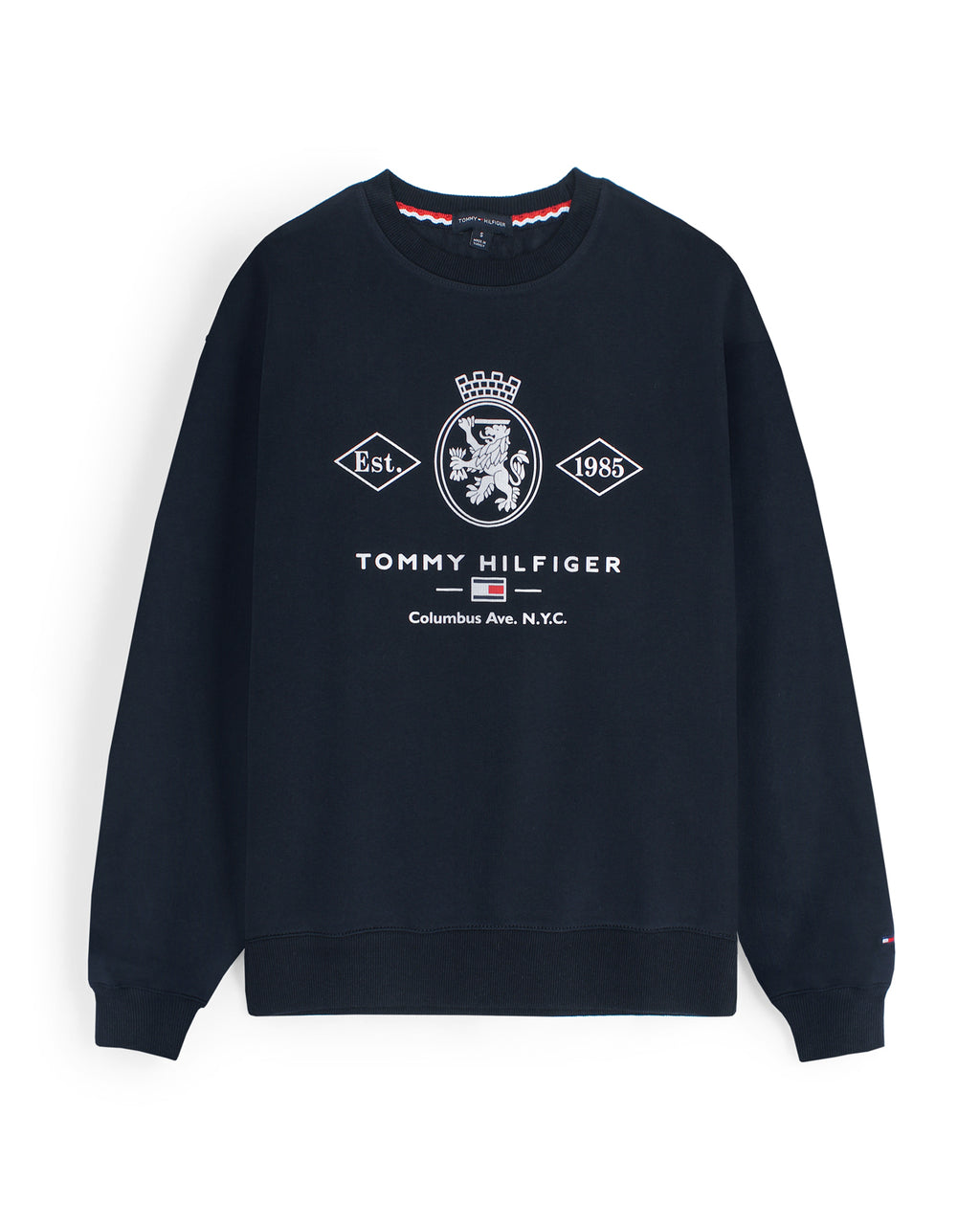 Premium TM Flag Men's Sweatshirt - Navy Blue
