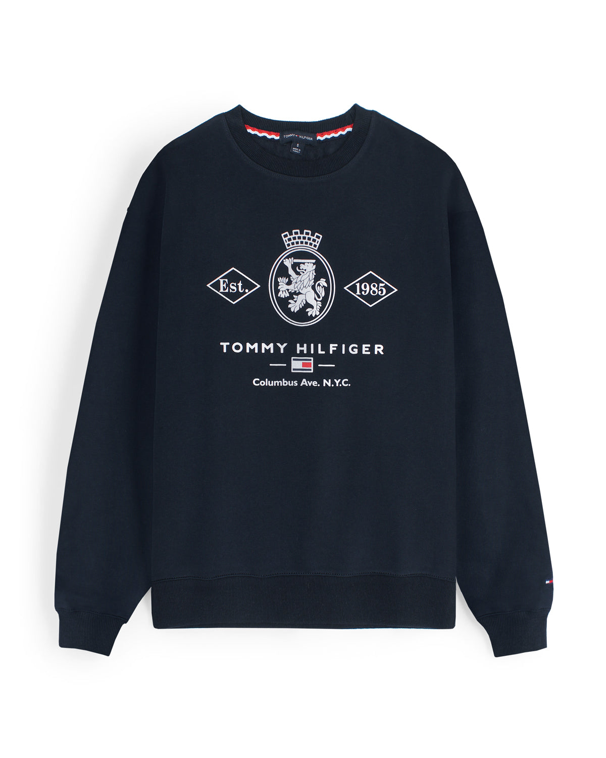 Premium TM Flag Men's Sweatshirt - Navy Blue