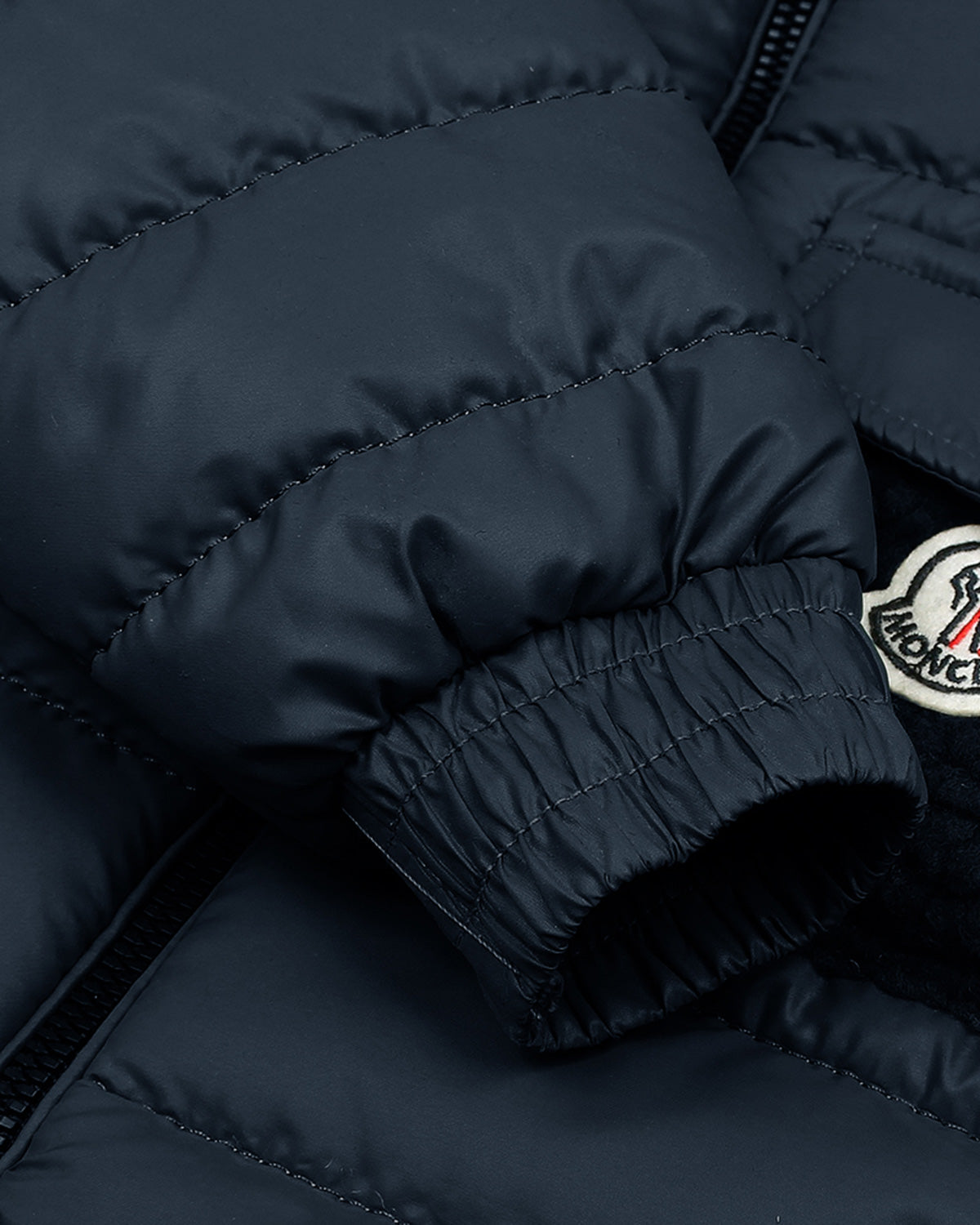 Kids Mon. Puffer Hooded Jacket - Navy Blue