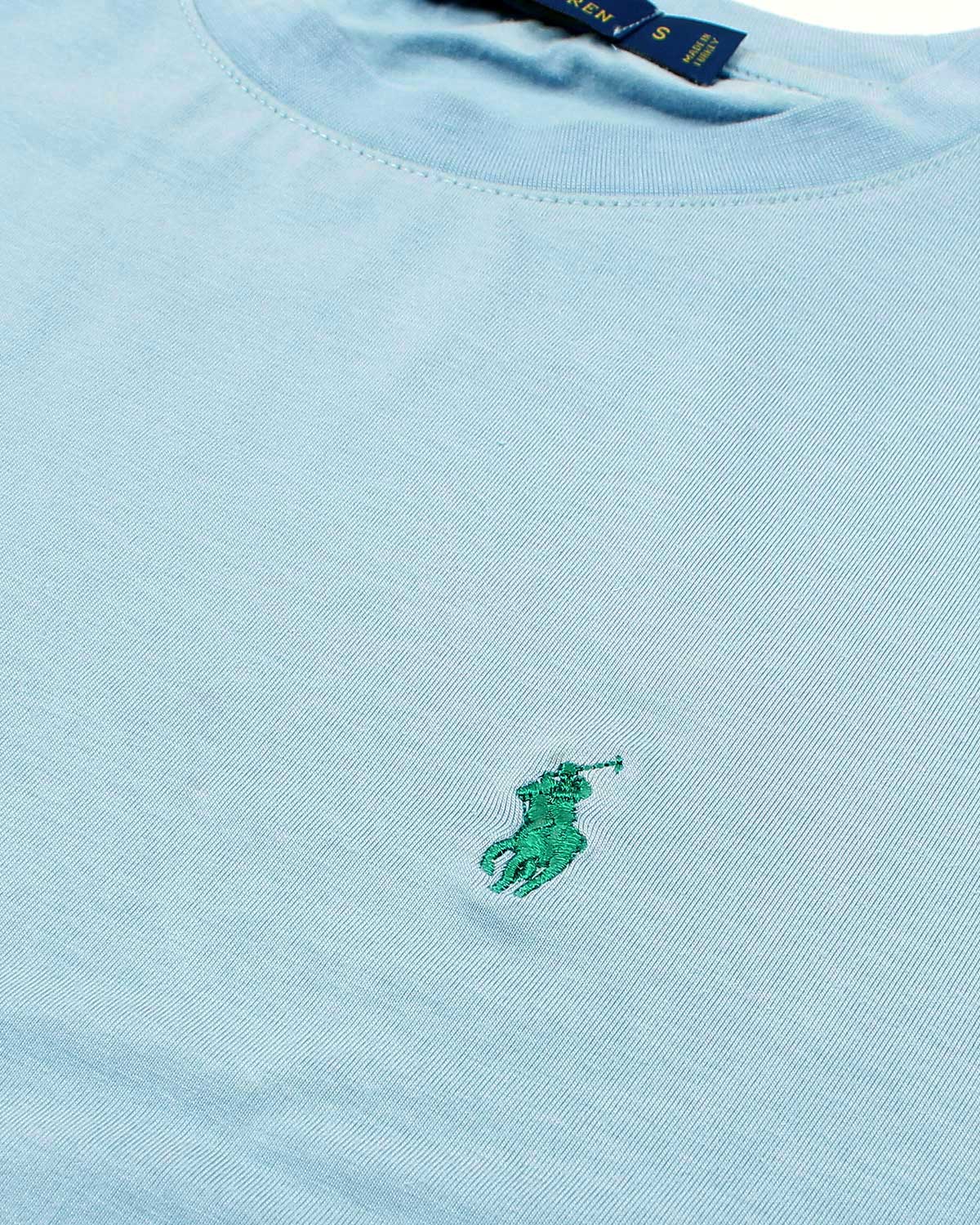Iconic Basic Pony Modal T Shirt - Sky Blue