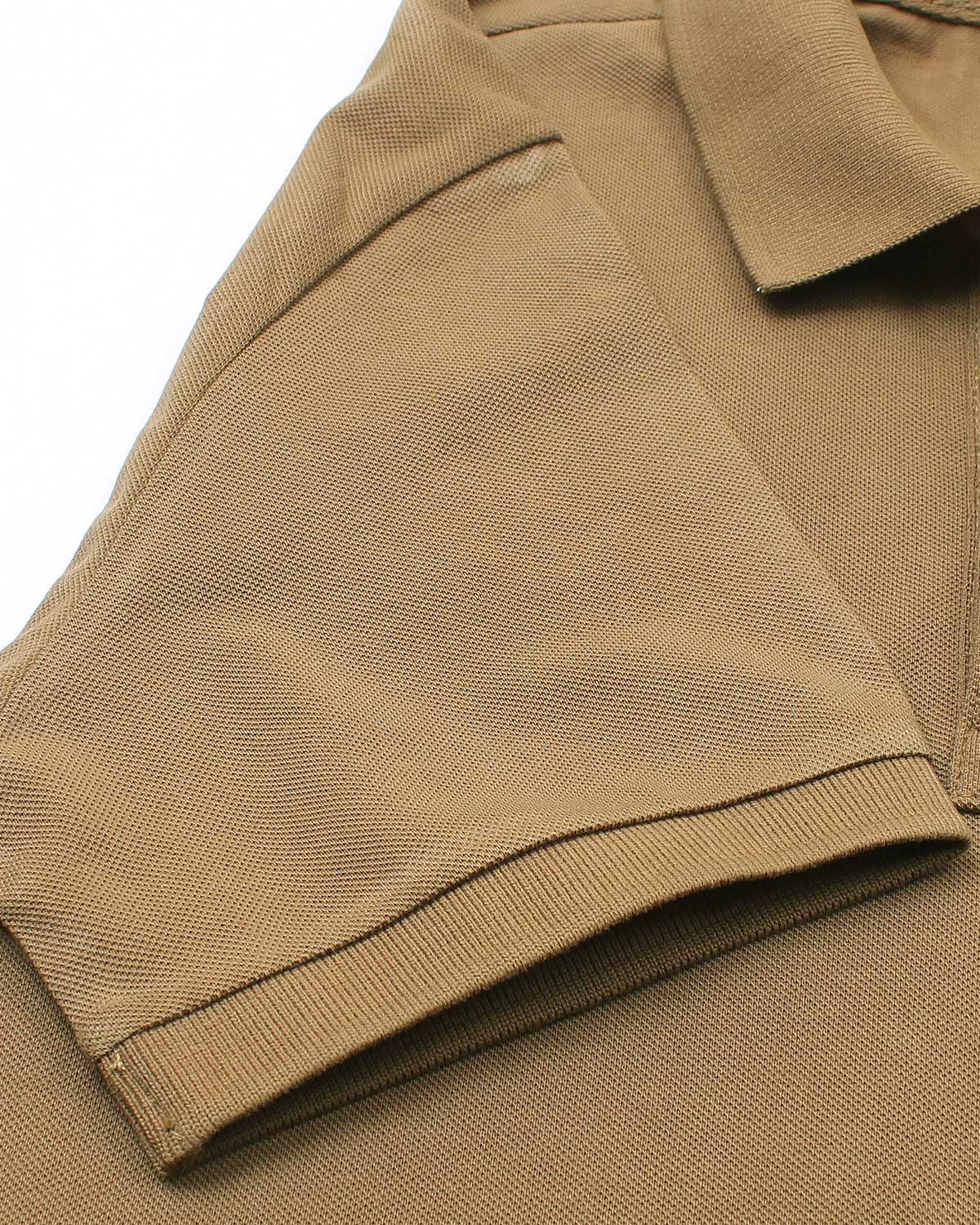 Iconic Mesh Men Polo Shirt - Brown