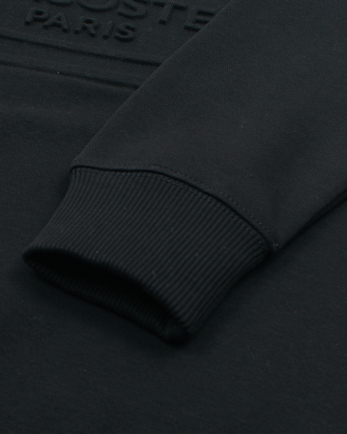 Men's Emb Lac. Sweatshirt - Black