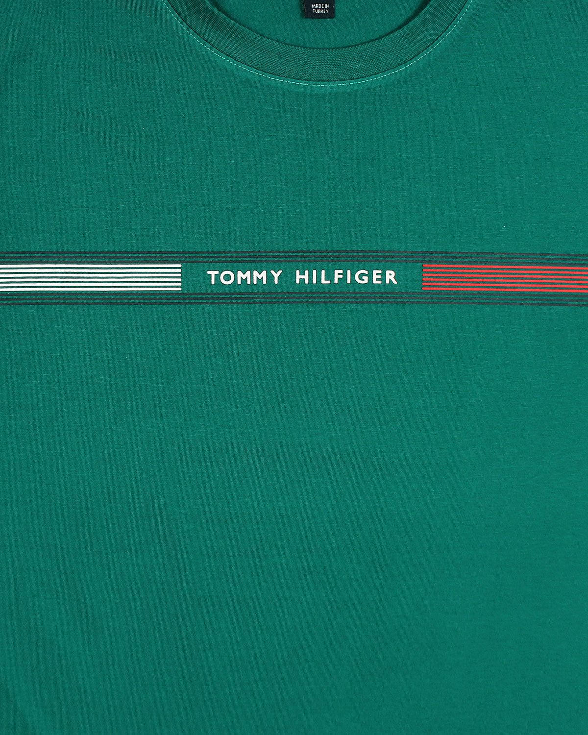 Premium Tommy High Men Tee - Green