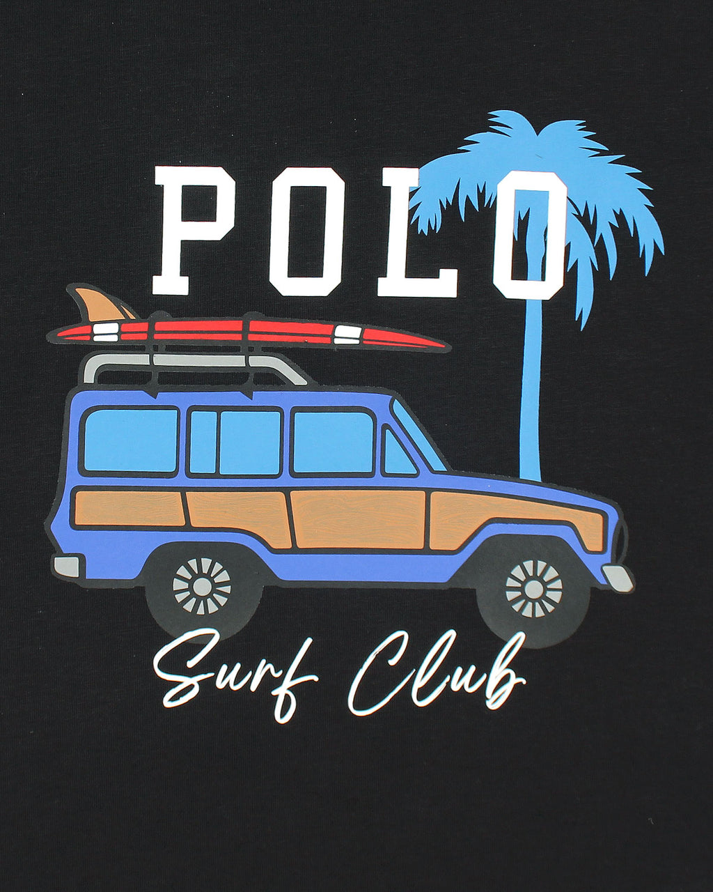 Exclusive Kids Polo Car Tee - Black