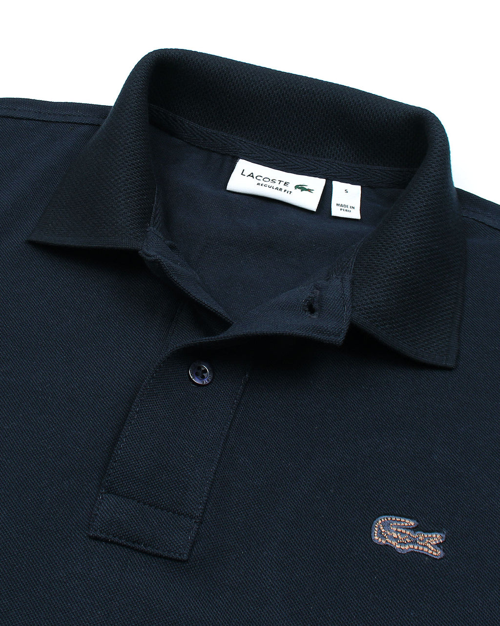 Premium Mesh L/C Men Polo Shirt - Navy Blue