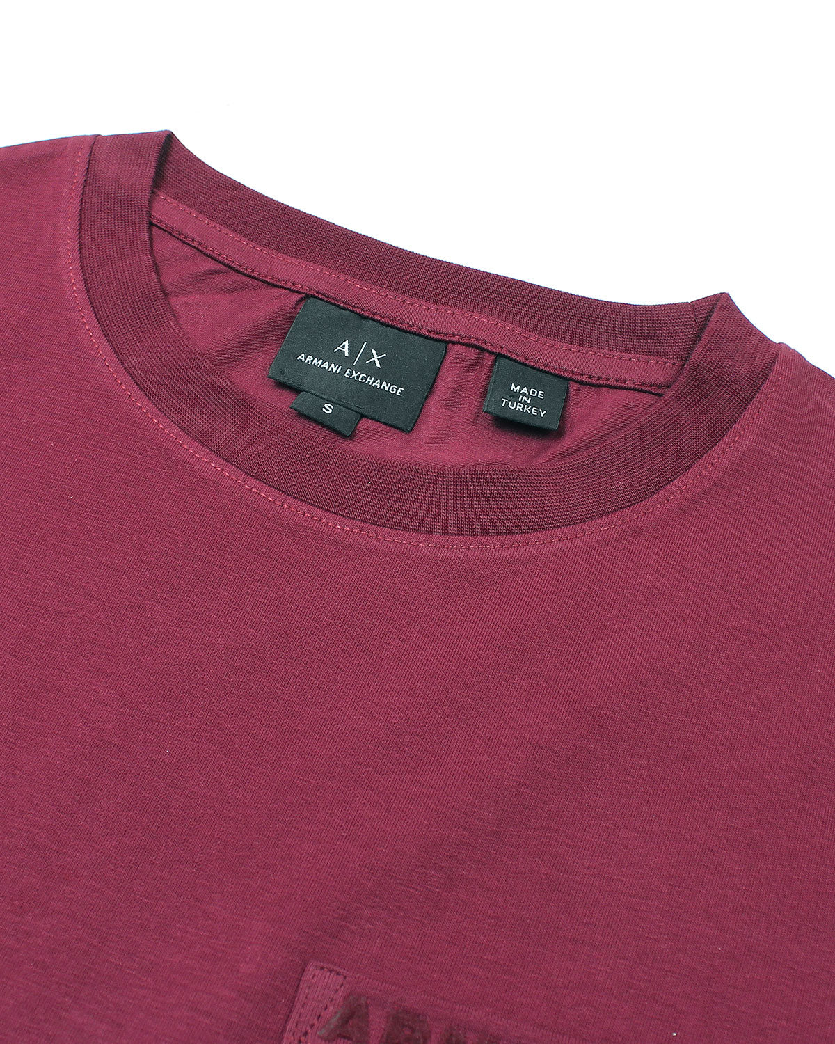Men's Pocket A-X T Shirt - Maroon