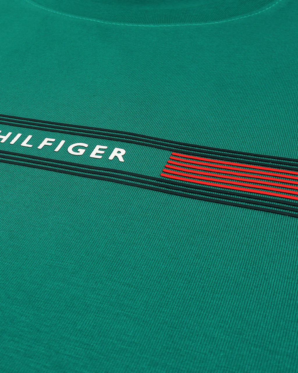 Premium Tommy High Men Tee - Green