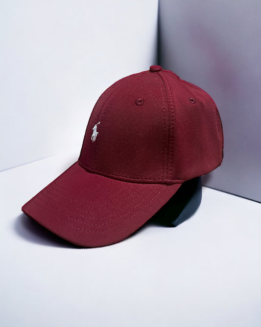 Premium Polo Cap - Maroon