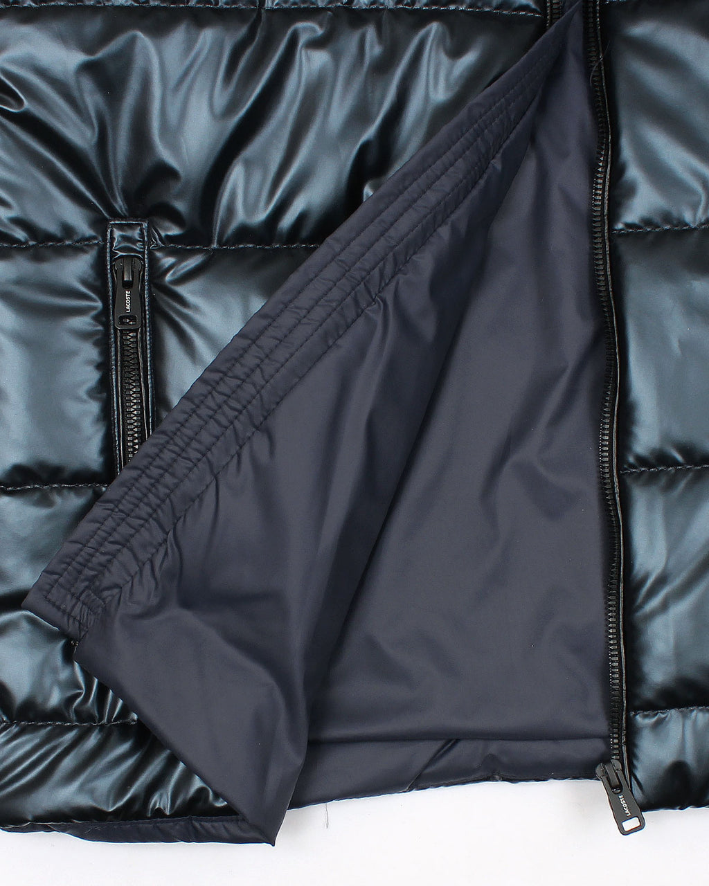 Men's Gossy Contrast Gillet - Black & Blue