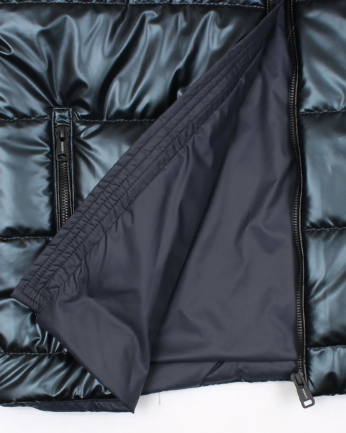 Men's Gossy Contrast Gillet - Black & Blue