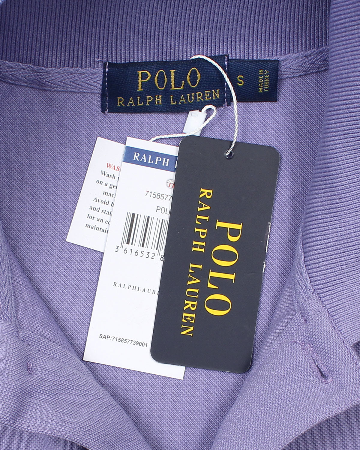 Iconic Mesh Men Polo Shirt - Lilac