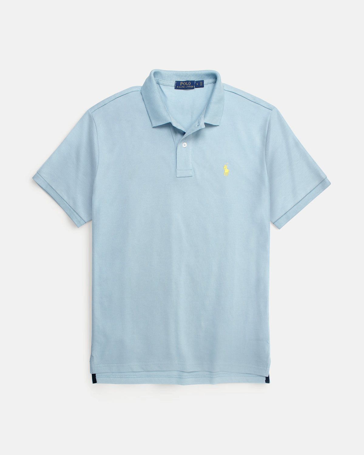 Iconic Mesh Men Polo Shirt - Sky Blue