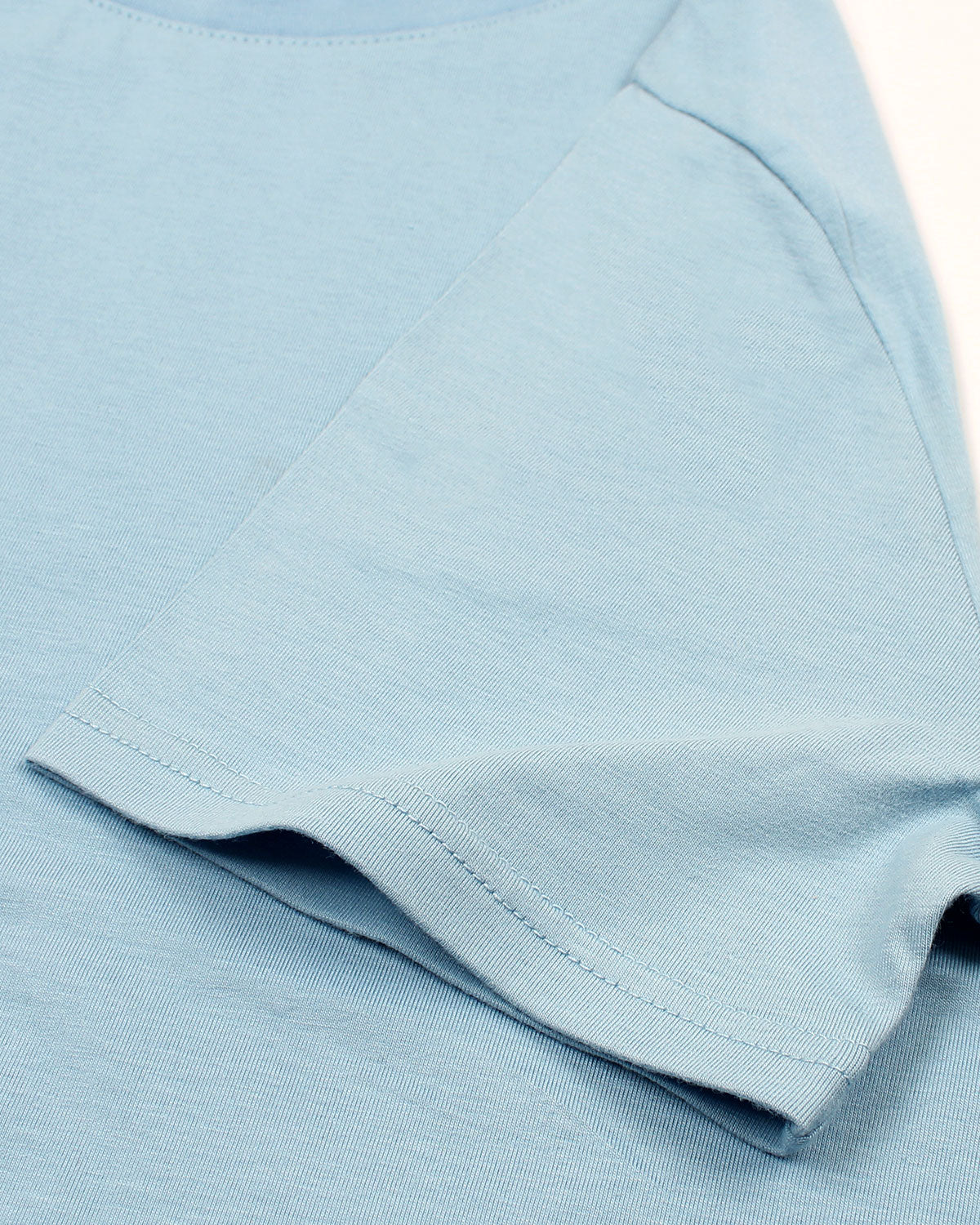 Iconic Basic Pony Modal T Shirt - Sky Blue
