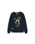 Loc. Kids Rainbow Sweatshirt - Navy