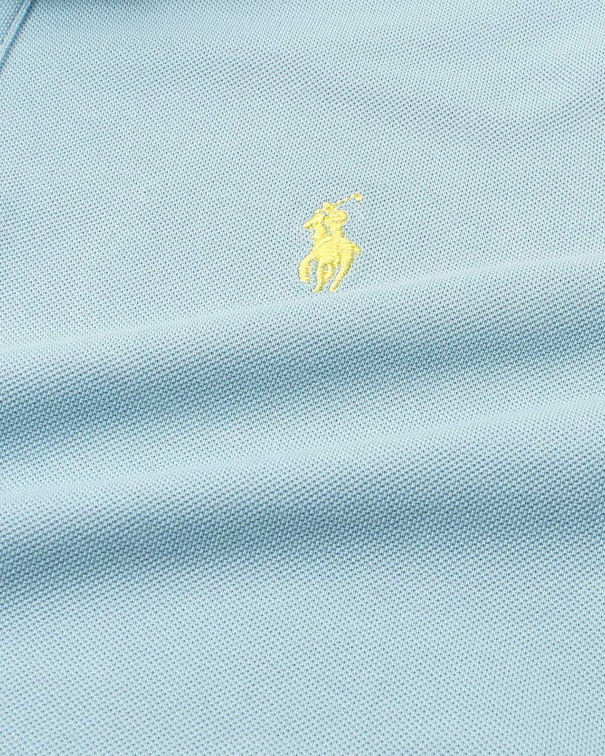 Iconic Mesh Men Polo Shirt - Sky Blue