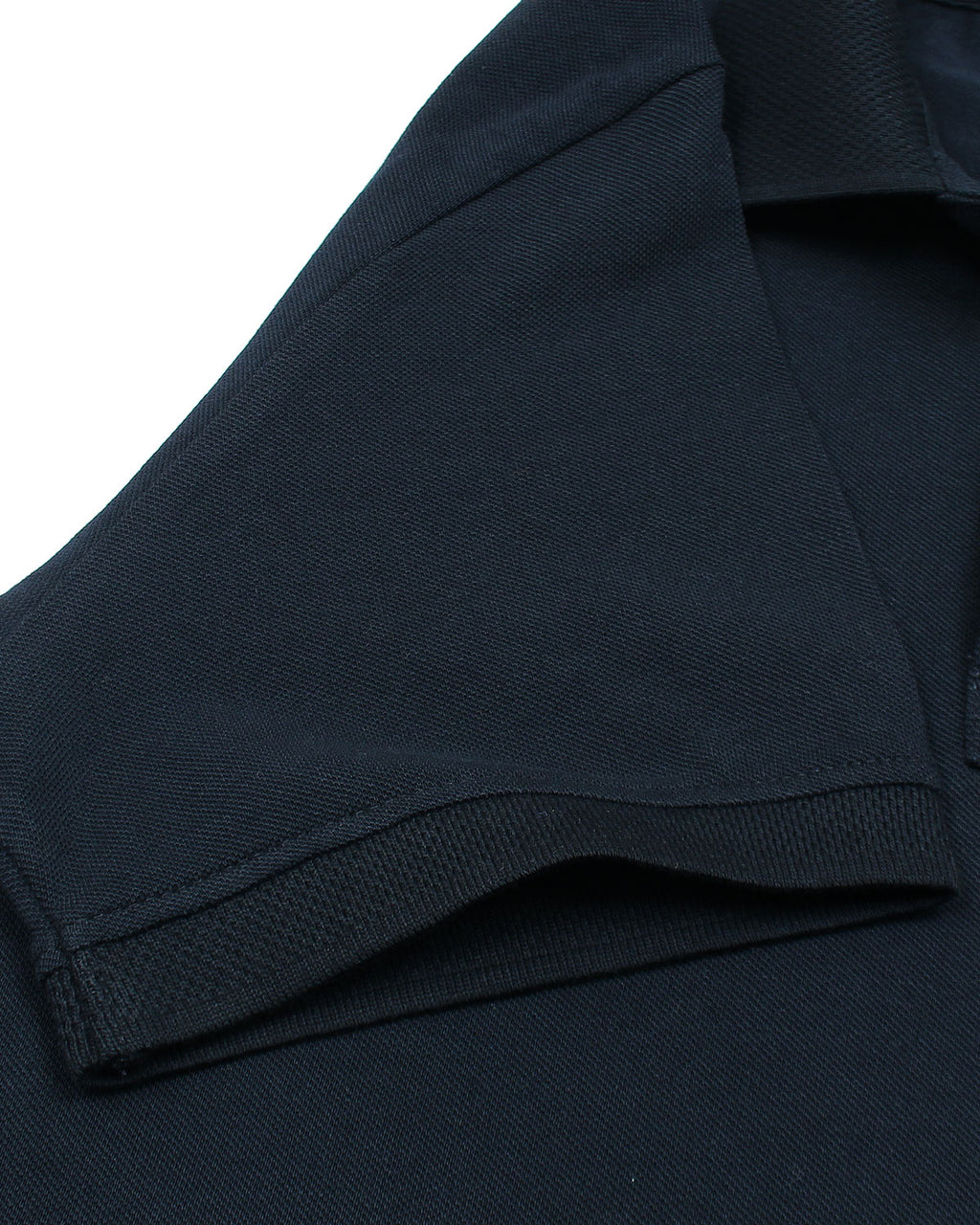 Premium Mesh L/C Men Polo Shirt - Navy Blue