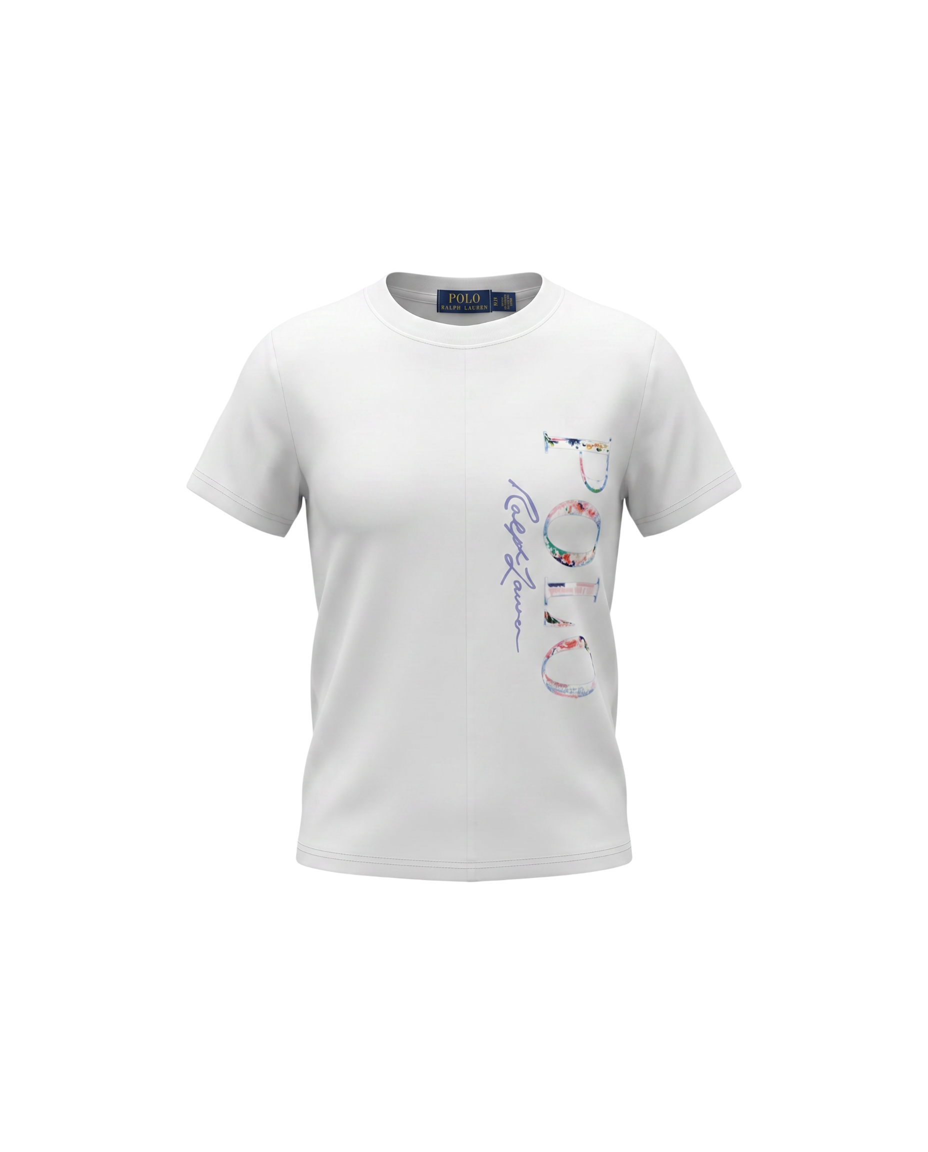 Baby Girls Polo Iconic Tee - White