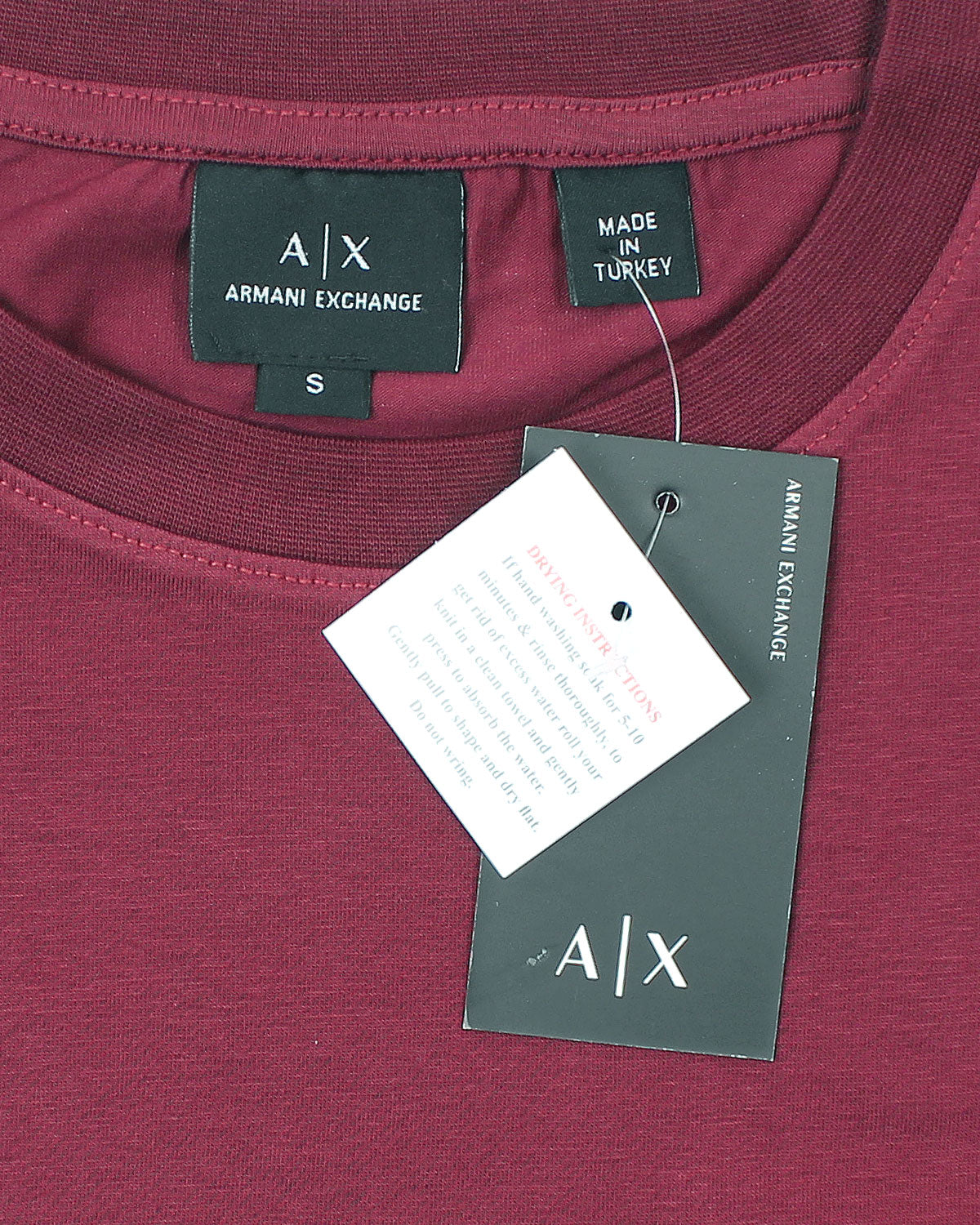 Men's Pocket A-X T Shirt - Maroon