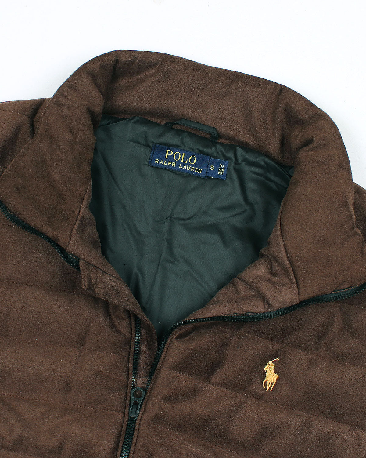 Men's Premium Suede Gillet - Brown