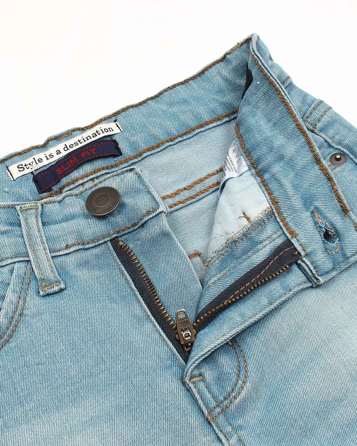 Premium Kids Denim Pants - Litewash