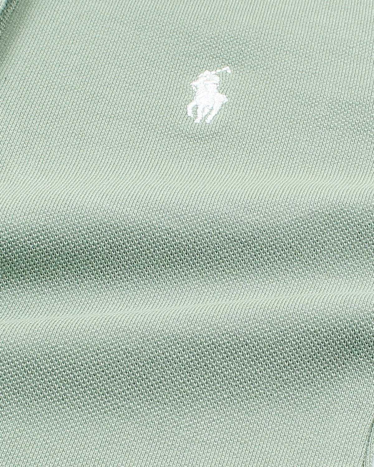 Baby Girl Iconic Polo Dress - C Green