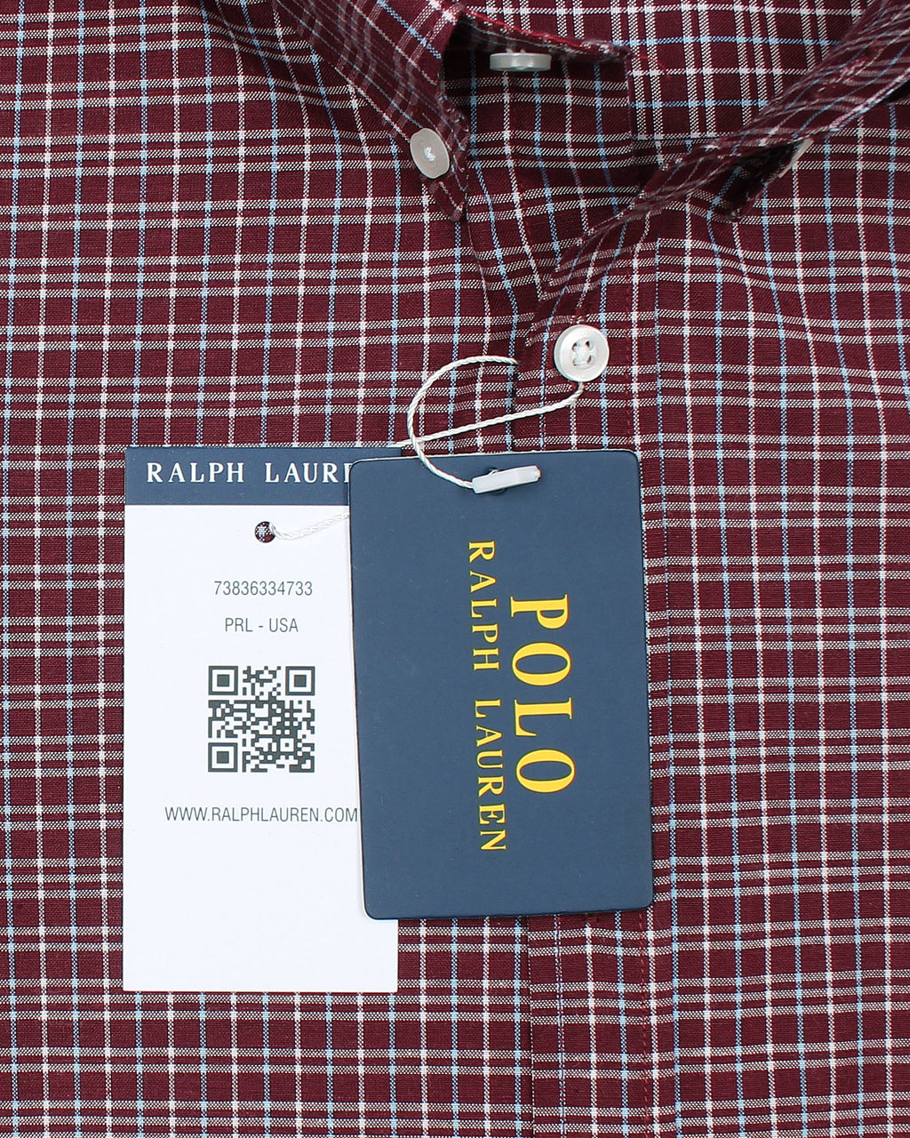 Iconic Pony Checkered Shirt - Red