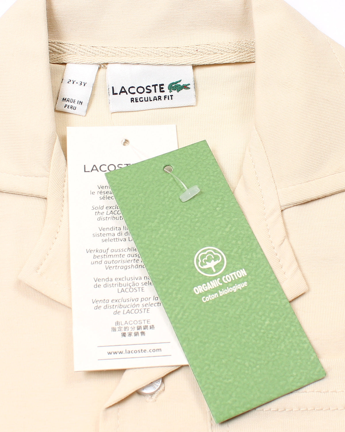 Kids Notch Lapel Tracksuit Set - Off White