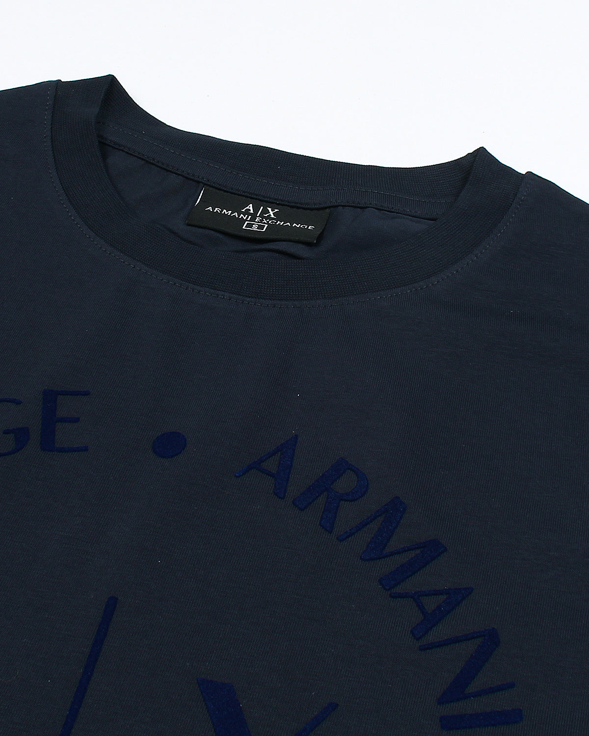 Premium A-X Flog Men Tee - Navy Blue