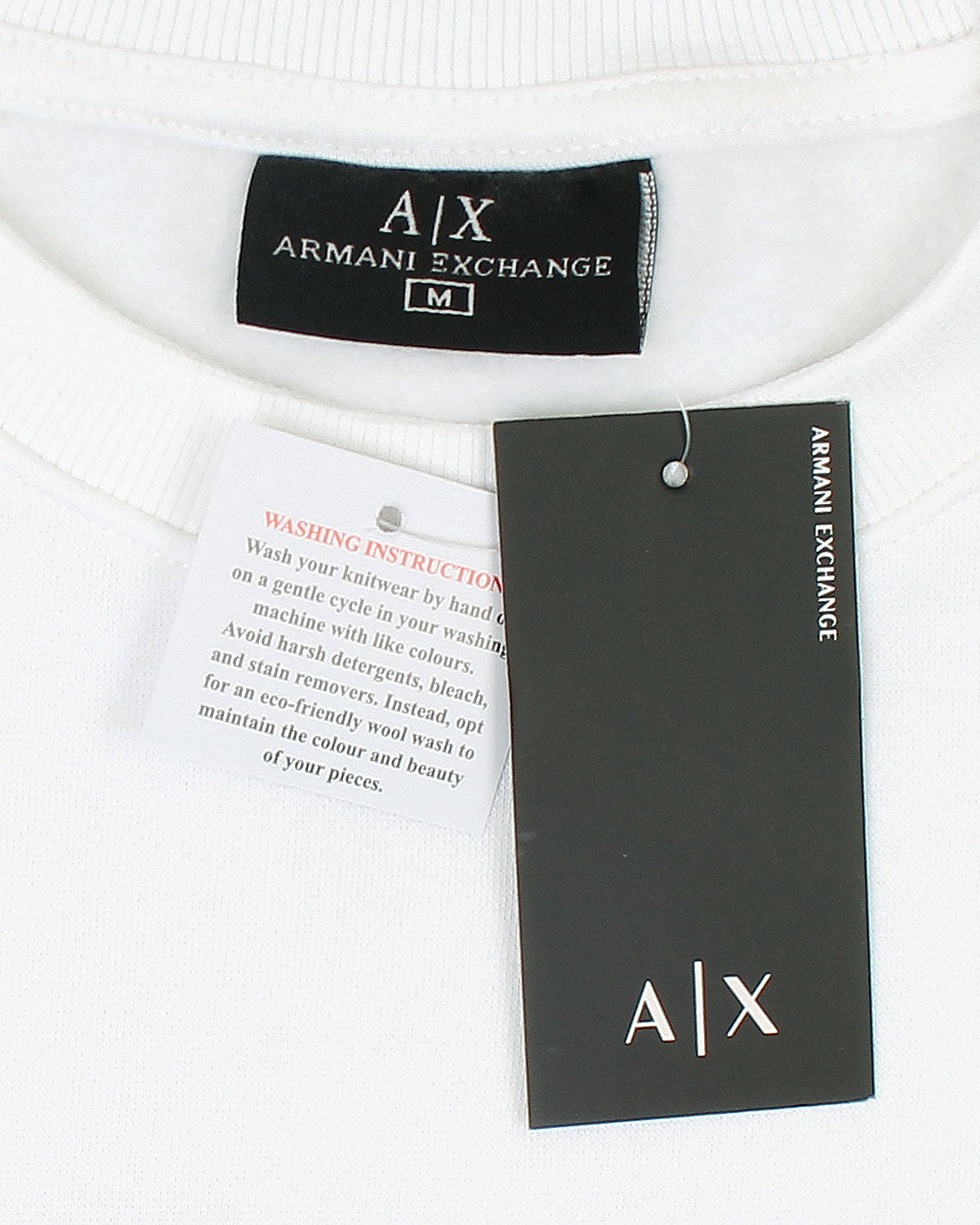 Premium A-X Spider Mens Sweat - White