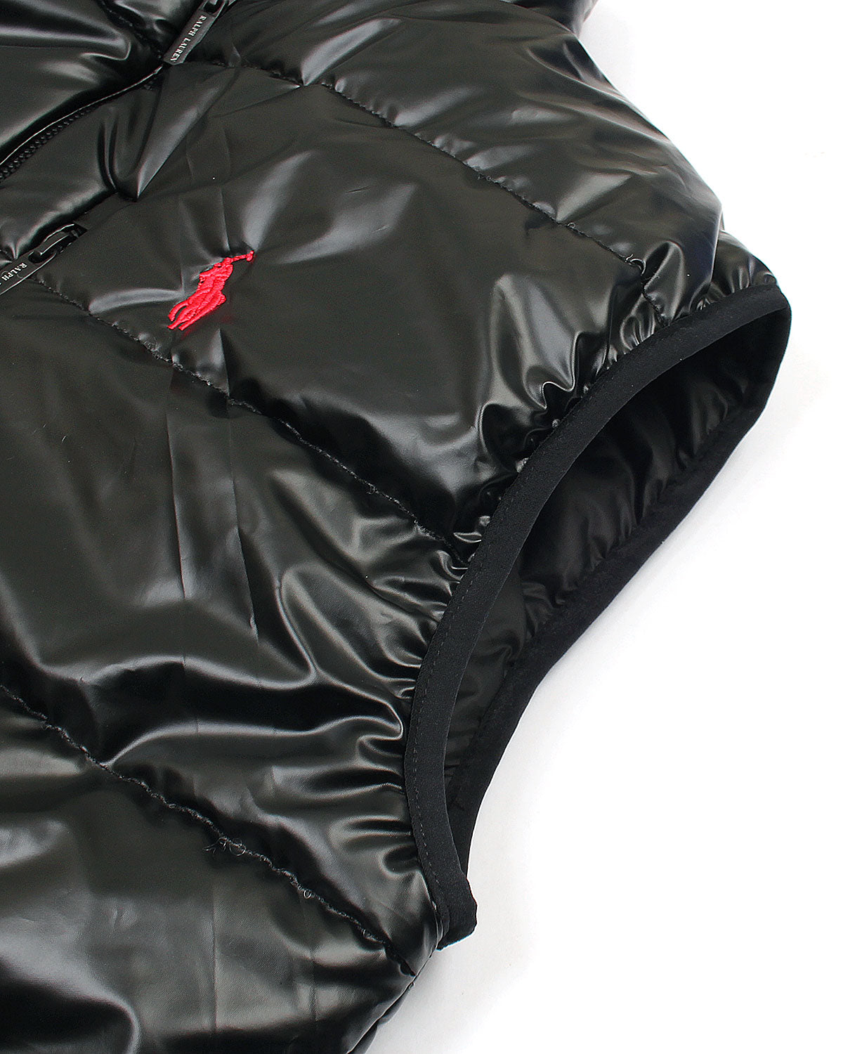 Iconic R-L Zip Gillet - Black