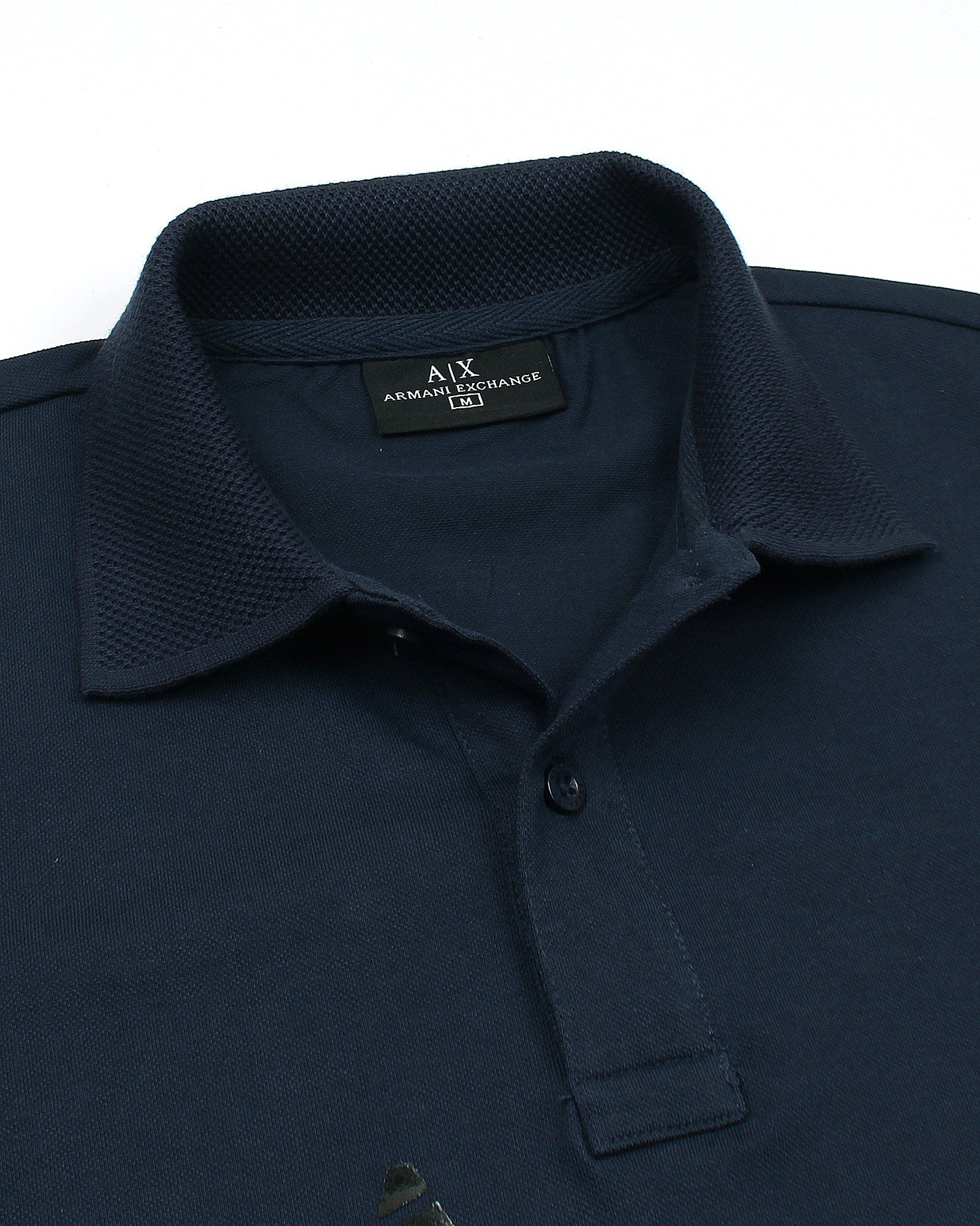 Exclusive A-X Polo Shirt - Navy Blue
