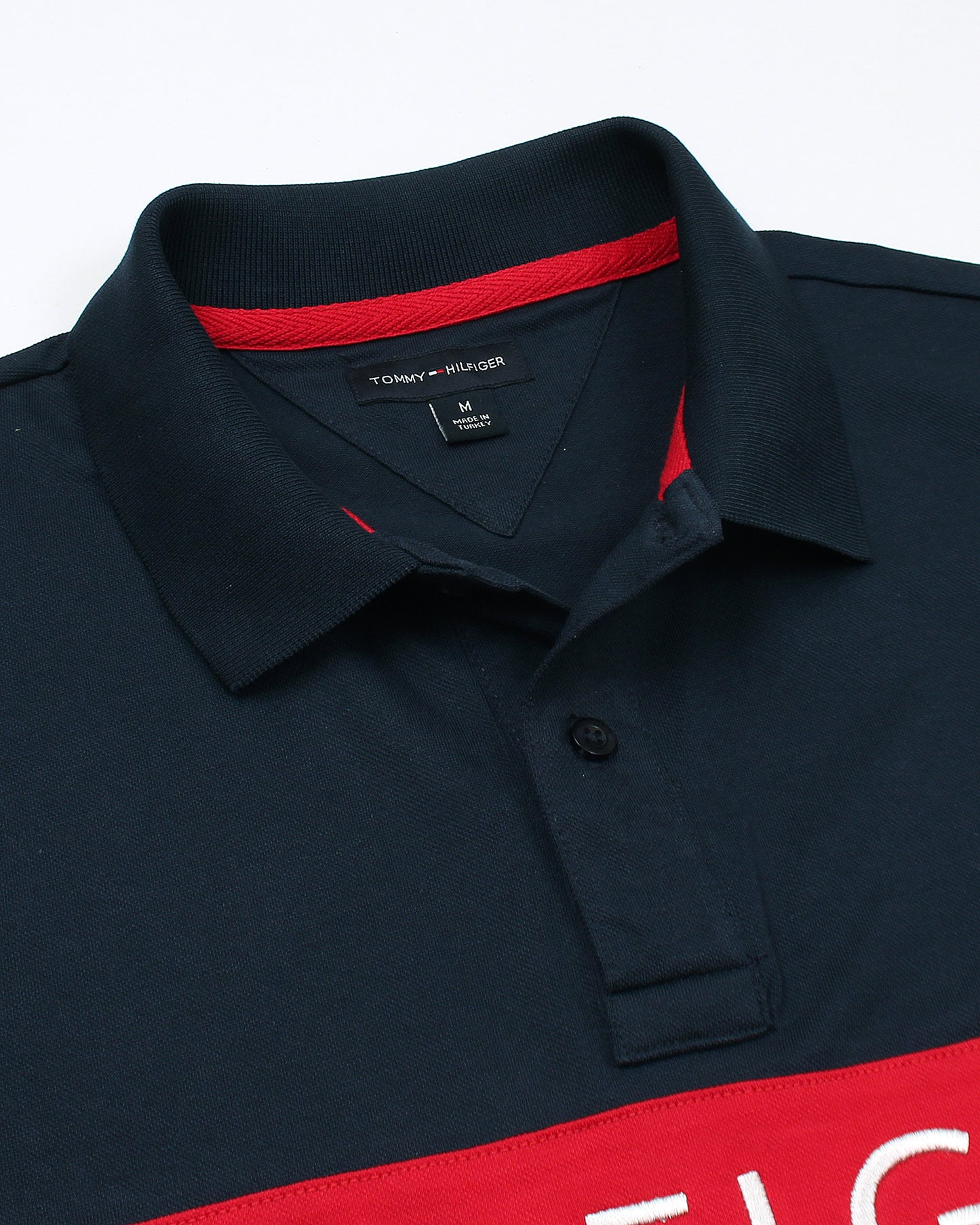 Exclusive Tommy Panel Polo - Black