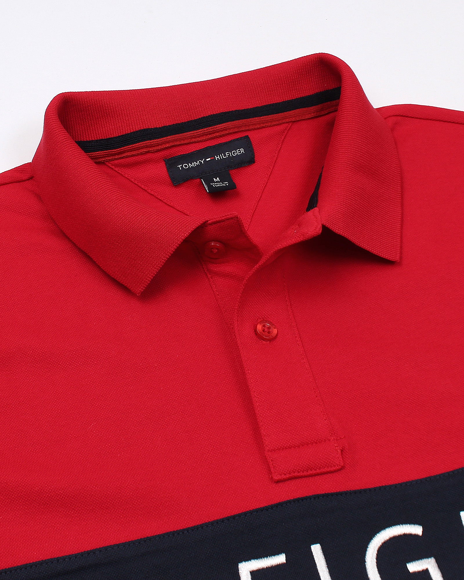 Exclusive Tommy Panel Polo - Red