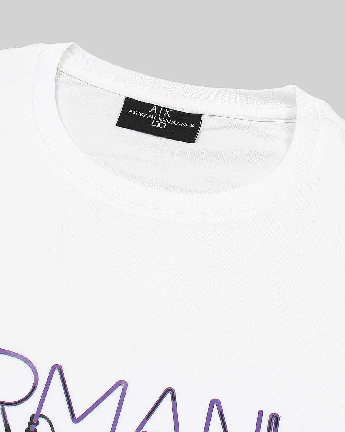 Exclusive A-X Signature Tee - White