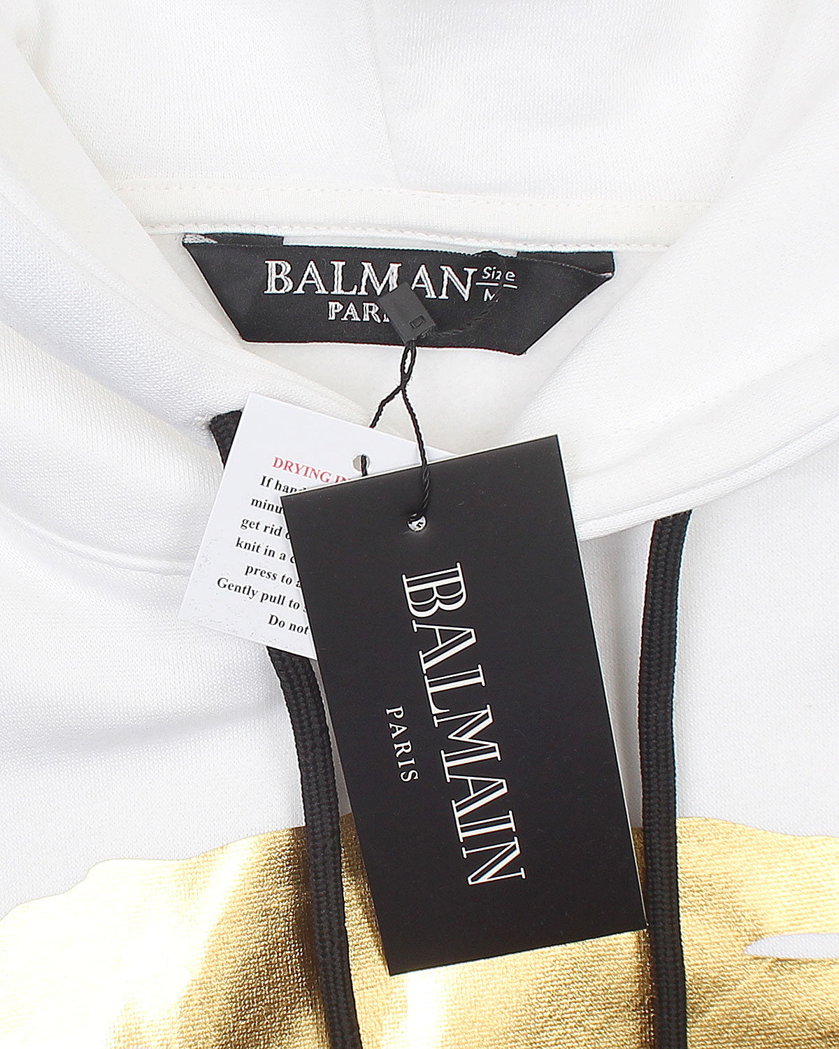 Exclusive B-L-M-N Mens Hoddie - White