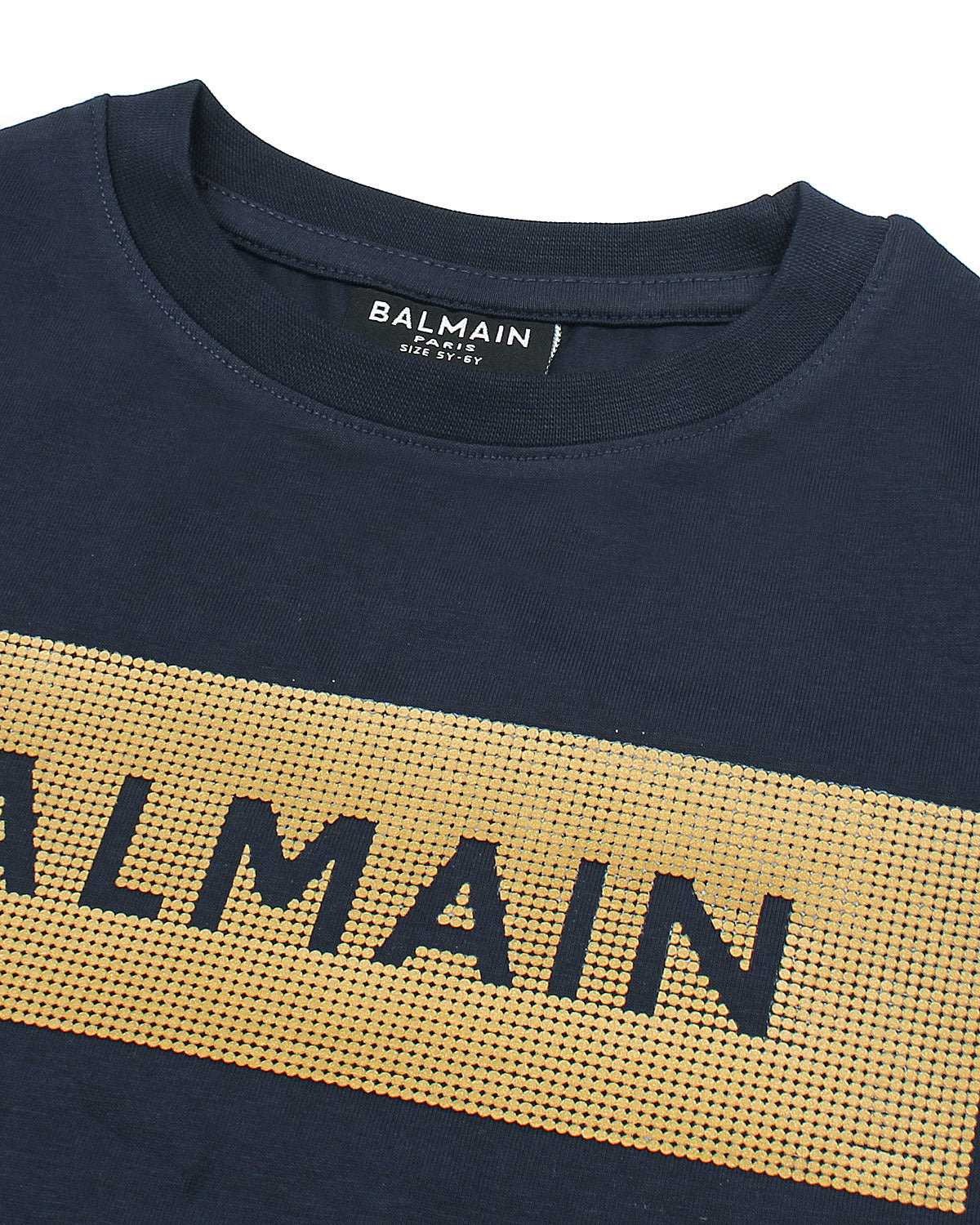 Exclusive B-L-M-N Gold Tee - Navy