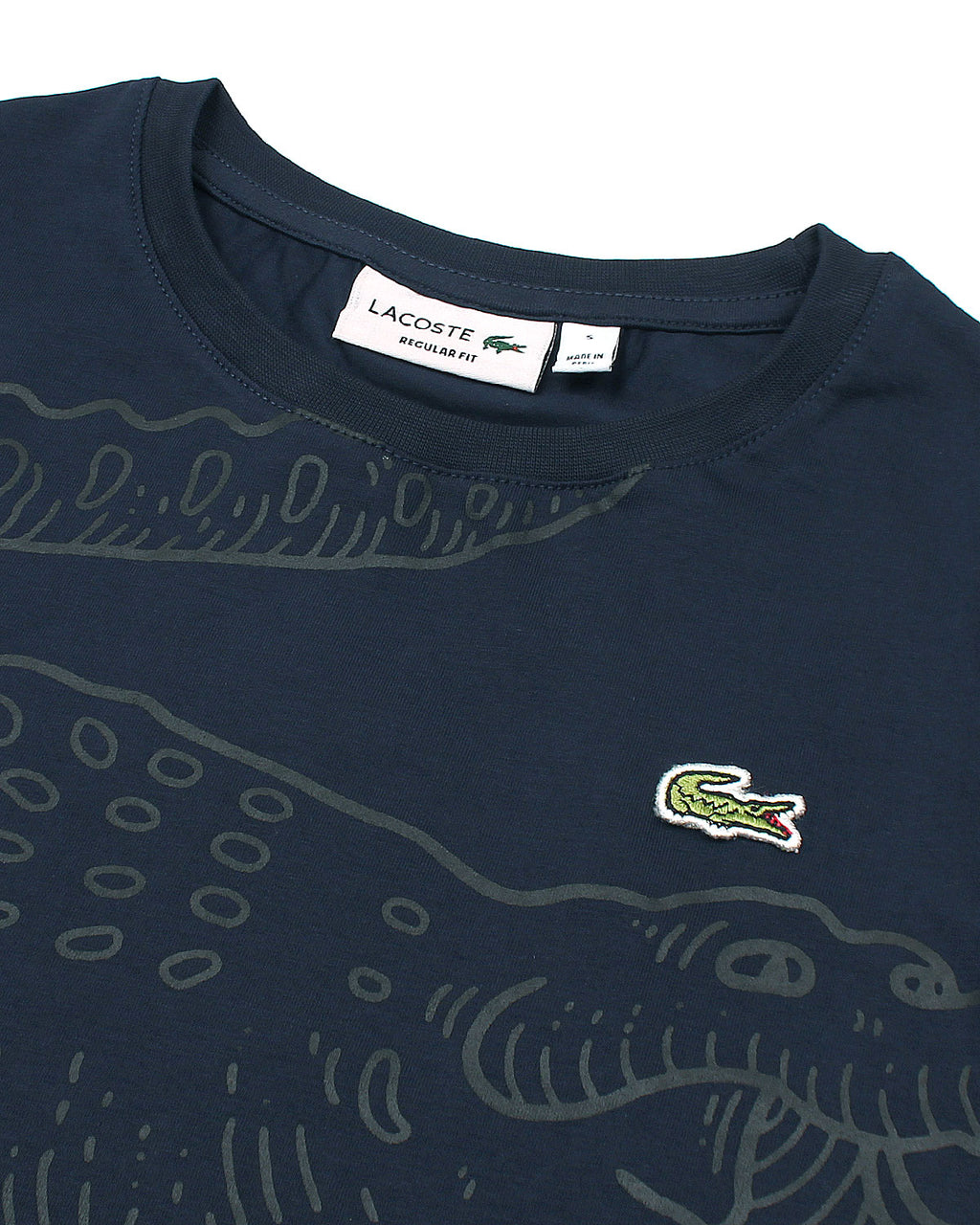 Exclusive LCST Croc Tee - Navy
