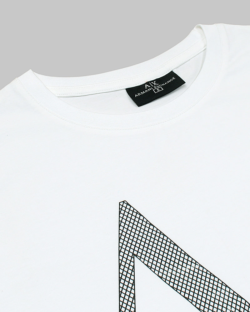 Exclusive A-X Designer Tee Men - White