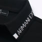 A-X Collar Design Polo - Black