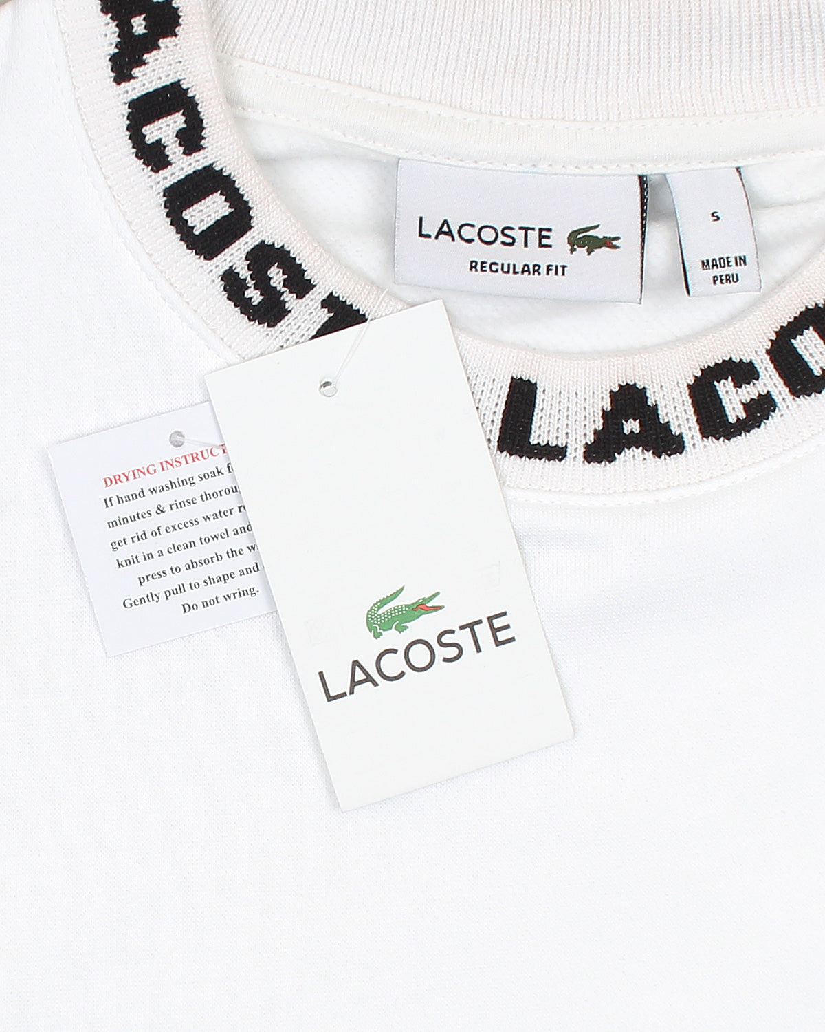 Exclusive L-C-S-T Mens Mok Sweat - White