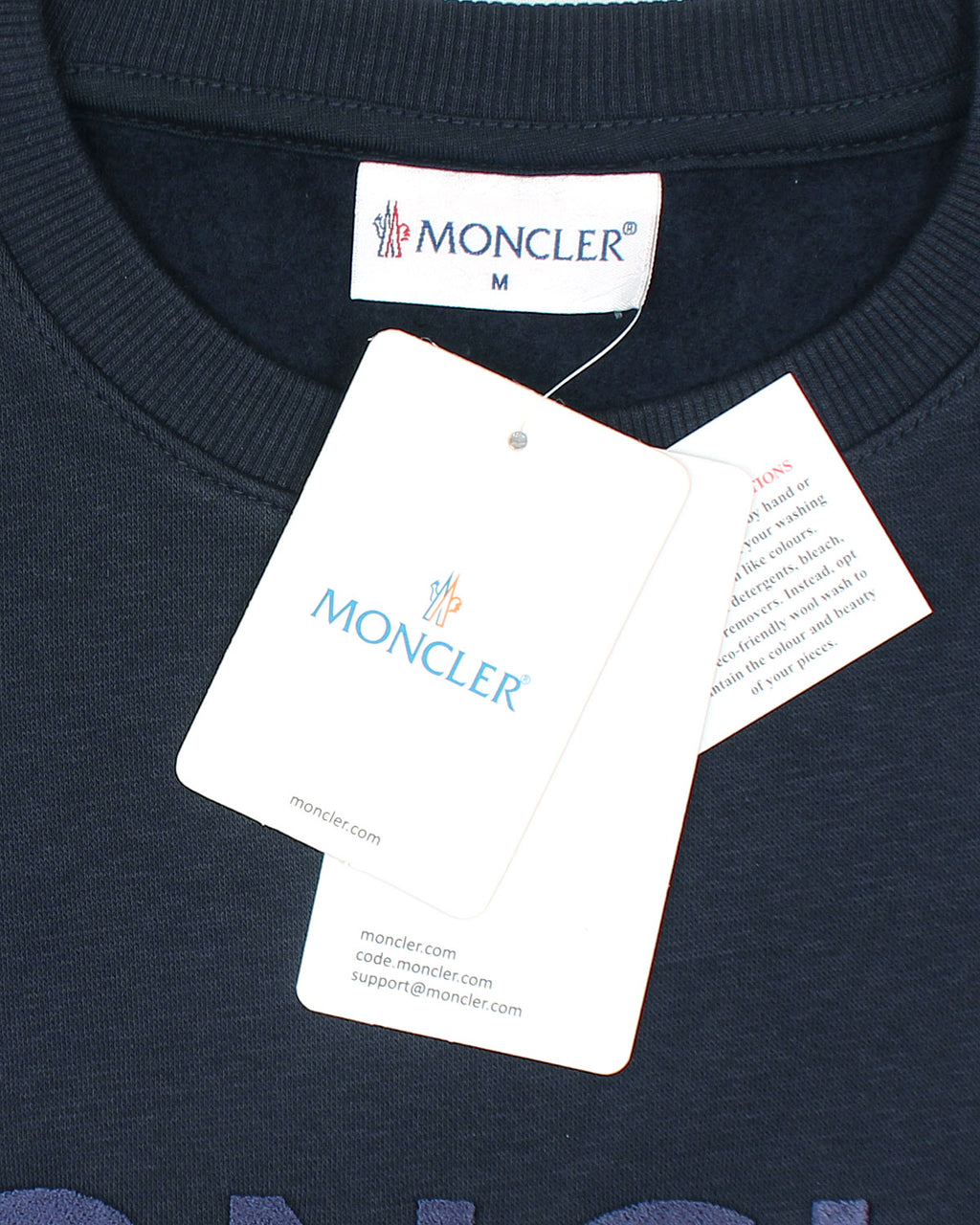 Exclusive M-O-N. Mens Sweat - Navy Blue