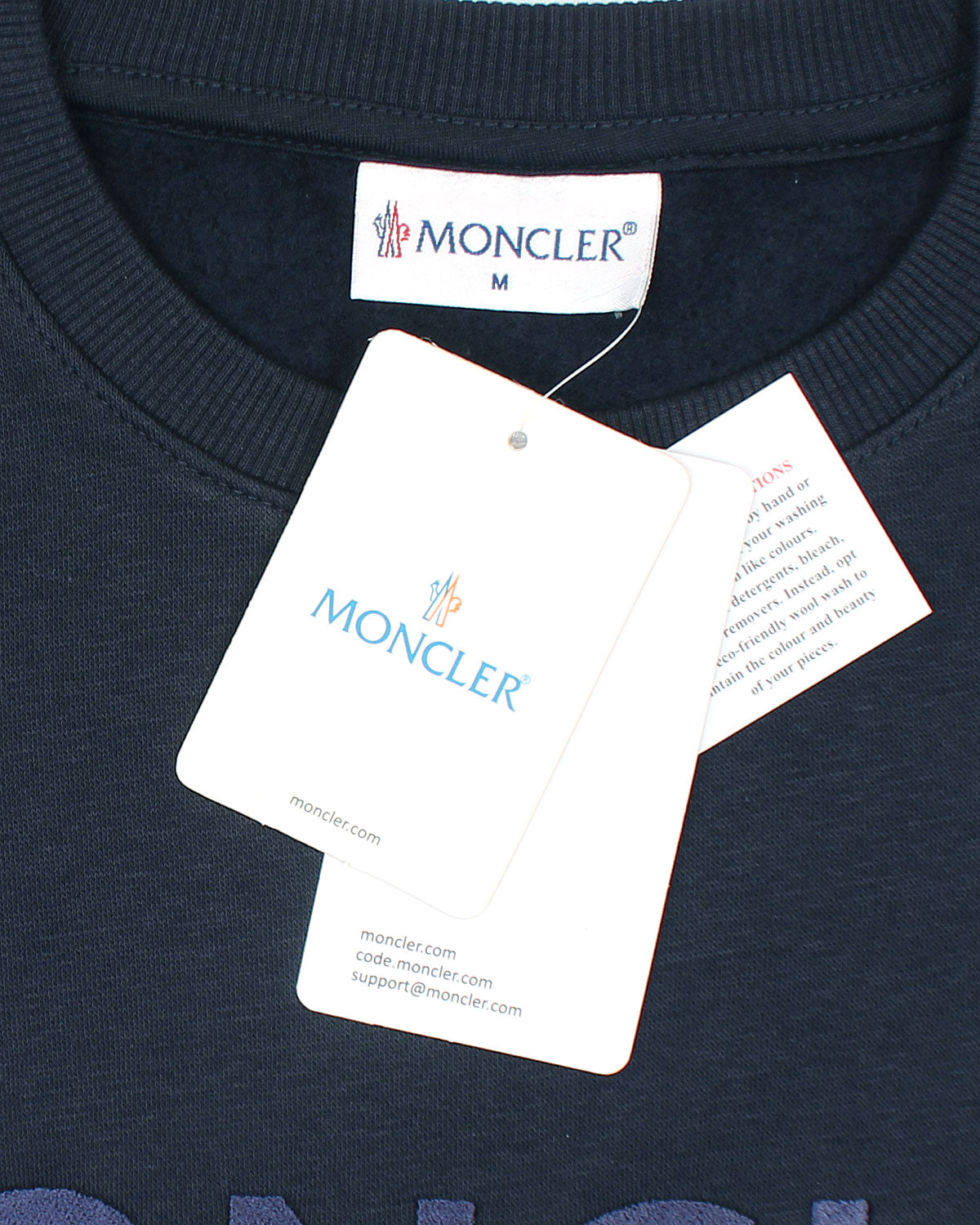 Exclusive M-O-N. Mens Sweat - Navy Blue