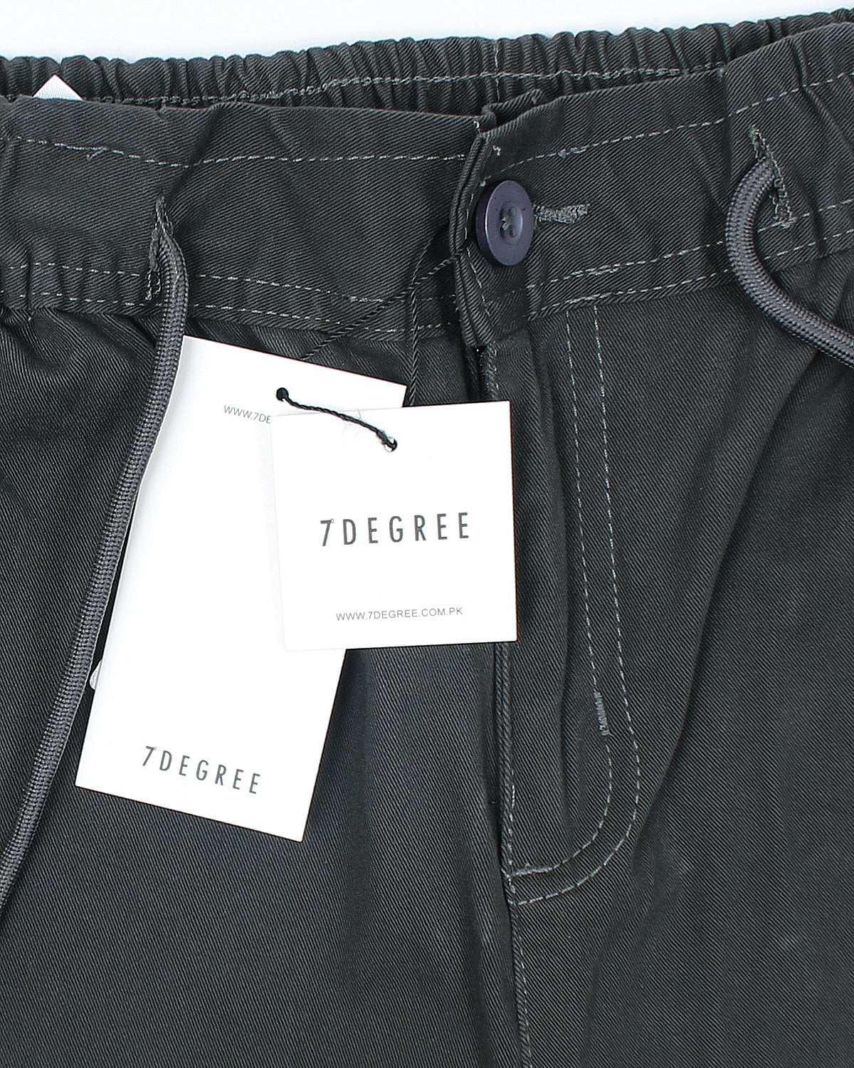 Exclusive Cotton Cargo Trouser - Dark Grey