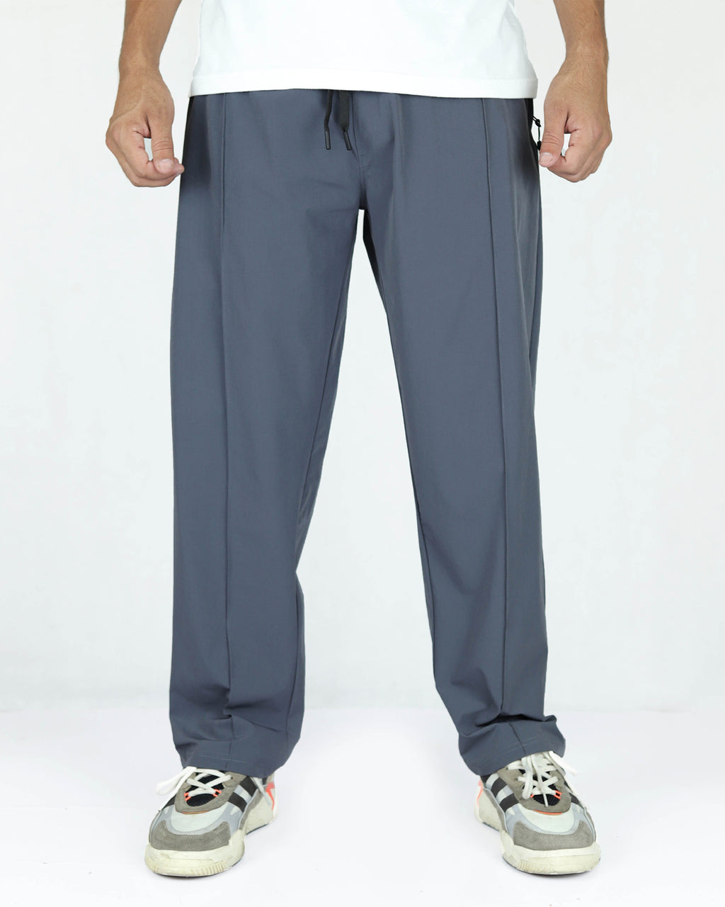 Premium Everyday Straight Leg Trouser - Grey