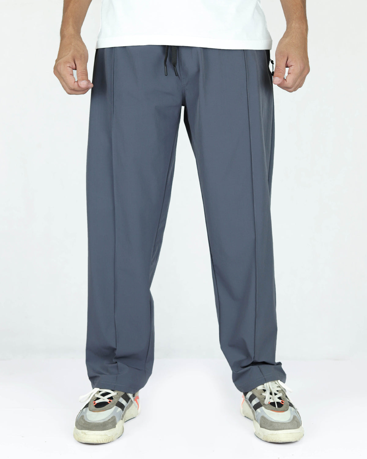 Premium Everyday Straight Leg Trouser - Grey