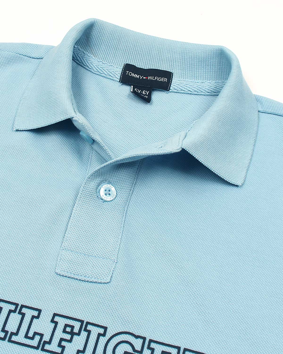 Exclusive Kids Hilfiger Polo - Sky Blue