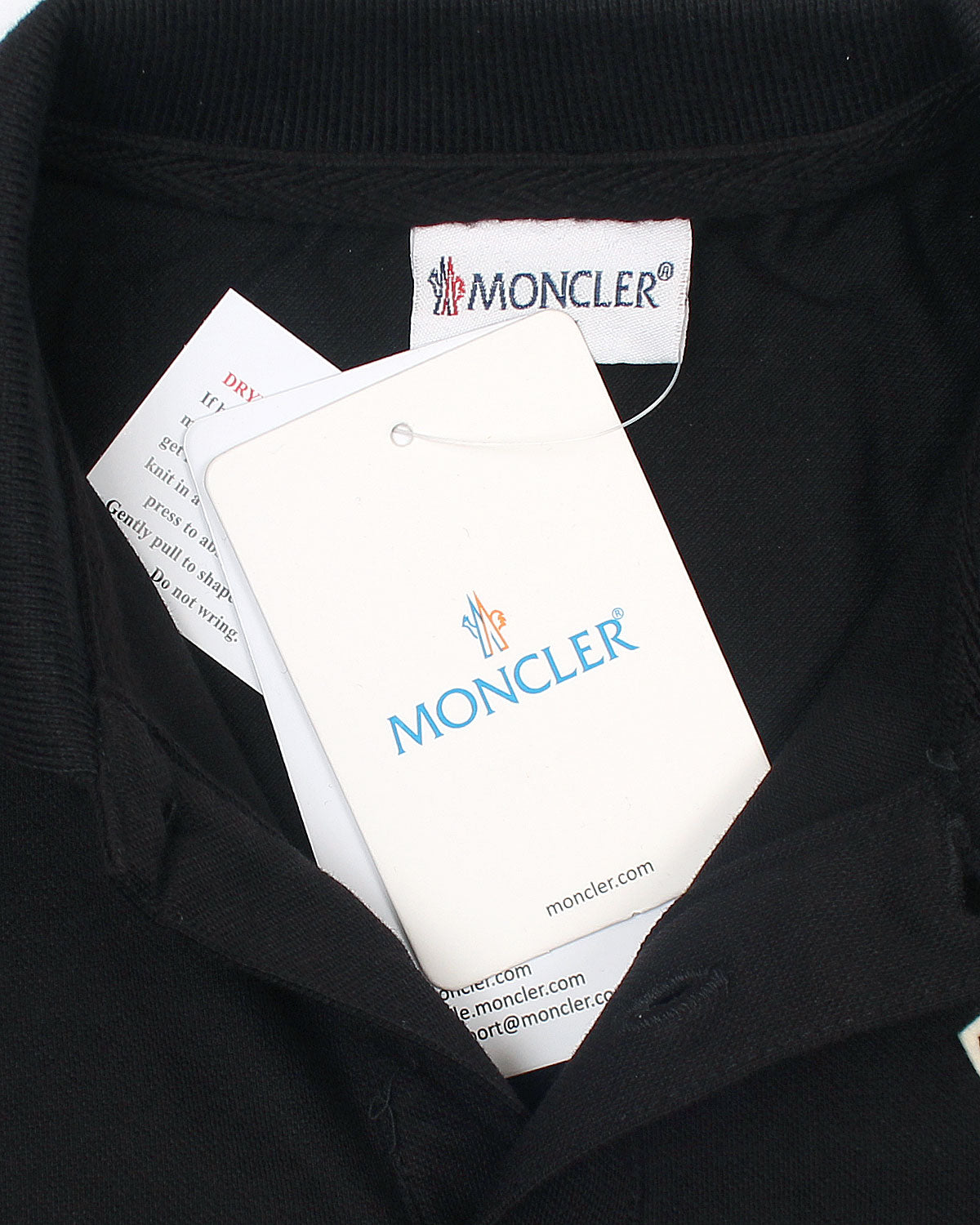 Premium Kids Mon. Polo - Black