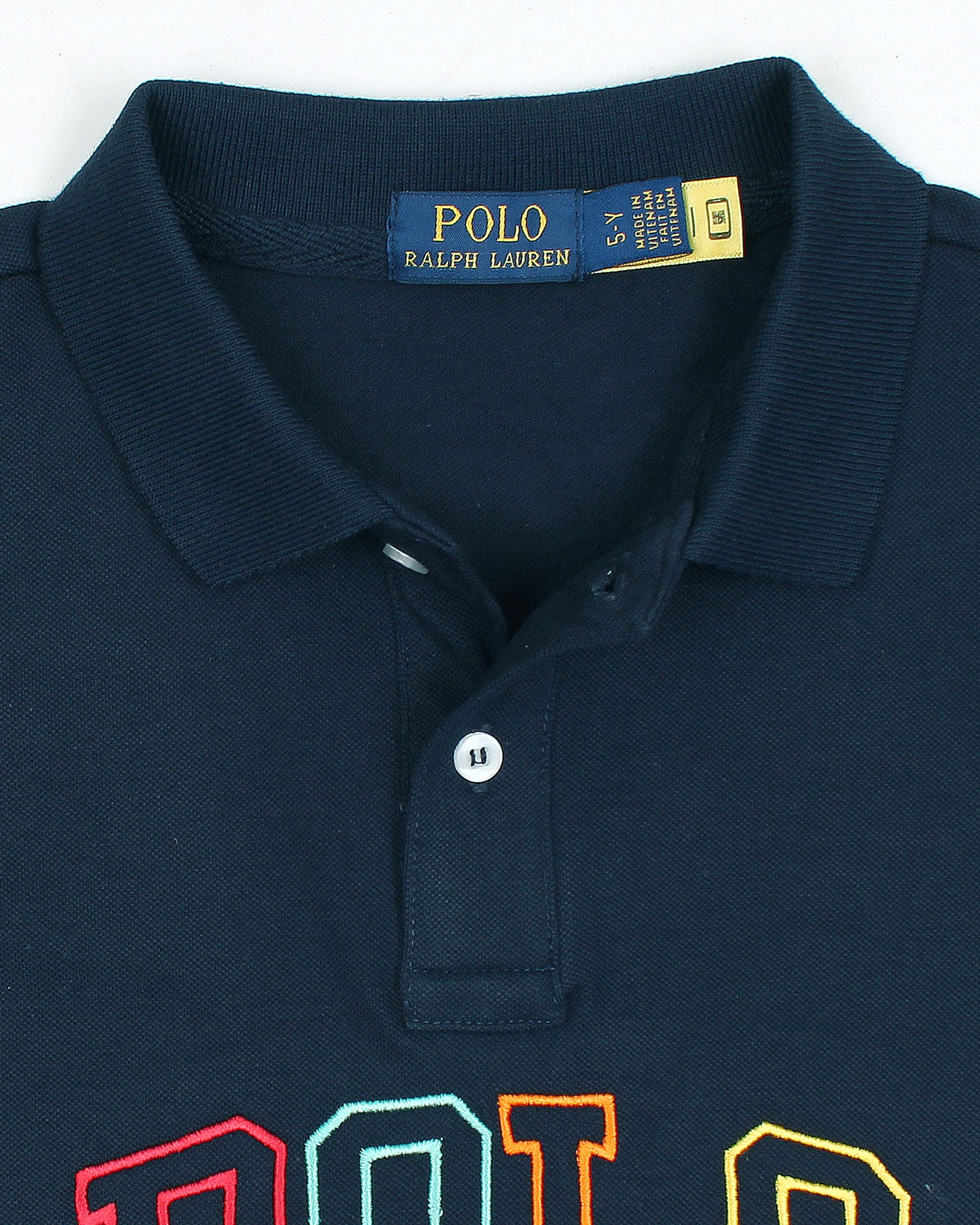 Exclusive R/L Kids Polo Shirt - Navy Blue