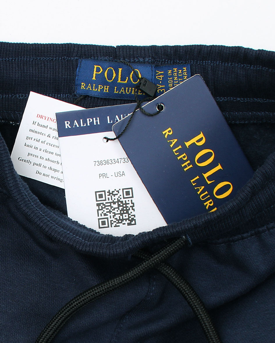 Iconic Winter Kids Basic Pony Fleece Trouser - Navy Blue