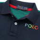 Premium Kids Coloured Polo - Navy Blue